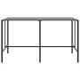 Mesa alta de bar acero recubrimiento polvo negro 200x100x110 cm de , Mesas de jardín - Ref: Foro24-3301419, Precio: 303,87 €,...