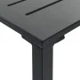 Mesa alta de bar acero recubrimiento polvo negro 200x100x110 cm de , Mesas de jardín - Ref: Foro24-3301419, Precio: 303,87 €,...