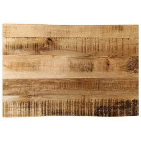 Tablero de mesa borde natural madera maciza mango 60x40x2,5 cm de , Tableros para mesas - Ref: Foro24-370656, Precio: 50,20 €...