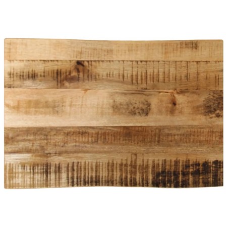 Tablero de mesa borde natural madera maciza mango 60x40x2,5 cm de , Tableros para mesas - Ref: Foro24-370656, Precio: 51,39 €...