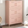 Aparador de acero rosa 68x39x113 cm de , Aparadores - Ref: Foro24-842959, Precio: 152,15 €, Descuento: %
