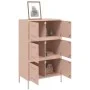 Aparador de acero rosa 68x39x113 cm de , Aparadores - Ref: Foro24-842959, Precio: 150,33 €, Descuento: %