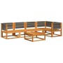 Set de sofás de jardín con cojines 6 pzas madera maciza acacia de , Sofás de exterior - Ref: Foro24-3278829, Precio: 669,12 €...