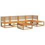 Set de sofás de jardín con cojines 6 pzas madera maciza acacia de , Conjuntos de jardín - Ref: Foro24-3278919, Precio: 600,44...