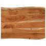 Rectangular tabletop with natural acacia edge 90x60x2.5 cm by , Table tops - Ref: Foro24-370621, Price: 74,77 €, Discount: %