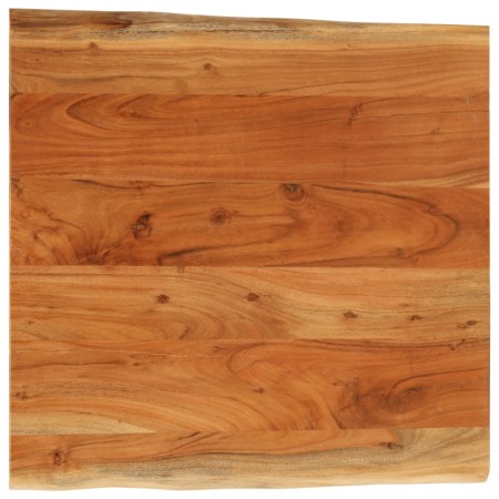 Tablero mesa cuadrado borde natural madera acacia 60x60x3,8 cm de , Tableros para mesas - Ref: Foro24-370642, Precio: 71,04 €...