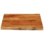 Tablero mesa cuadrado borde natural madera acacia 60x60x3,8 cm de , Tableros para mesas - Ref: Foro24-370642, Precio: 71,04 €...