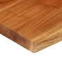 Square table board made of natural acacia wood, measuring 60x60x3.8 cm. by , Table tops - Ref: Foro24-370642, Price: 68,97 €,...