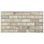Paneles de pared 3D diseño de ladrillo 11 uds EPS color arena de , Recubrimiento de paredes - Ref: Foro24-147201, Precio: 182...
