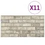 3D brick wall panels 11 units EPS sand color design by , Wall covering - Ref: Foro24-147201, Price: 186,69 €, Discount: %