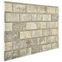 3D brick wall panels 11 units EPS sand color design by , Wall covering - Ref: Foro24-147201, Price: 186,69 €, Discount: %