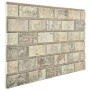 Paneles de pared 3D diseño de ladrillo 11 uds EPS color arena de , Recubrimiento de paredes - Ref: Foro24-147201, Precio: 182...