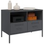 Mueble TV 2 pzas acero laminado en frío antracita 68x39x50,5 cm de , Muebles TV - Ref: Foro24-843047, Precio: 174,47 €, Descu...