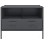 Mueble TV 2 pzas acero laminado en frío antracita 68x39x50,5 cm de , Muebles TV - Ref: Foro24-843047, Precio: 174,47 €, Descu...