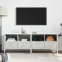 Muebles de TV 2 pzas acero laminado frío blanco 68x39x50,5 cm de , Muebles TV - Ref: Foro24-843053, Precio: 172,51 €, Descuen...