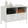 Muebles de TV 2 pzas acero laminado frío blanco 68x39x50,5 cm de , Muebles TV - Ref: Foro24-843053, Precio: 172,51 €, Descuen...