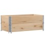 Jardinera de madera maciza de pino 100x50 cm de , Maceteros y jardineras - Ref: Foro24-3295391, Precio: 73,28 €, Descuento: %