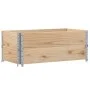 Jardinera de madera maciza de pino 100x50 cm de , Maceteros y jardineras - Ref: Foro24-3295391, Precio: 60,92 €, Descuento: %