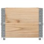 Jardinera de madera maciza de pino 100x50 cm de , Maceteros y jardineras - Ref: Foro24-3295391, Precio: 73,28 €, Descuento: %