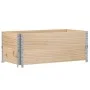 Jardinera de madera maciza de pino 100x50 cm de , Maceteros y jardineras - Ref: Foro24-3295391, Precio: 60,92 €, Descuento: %