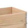 Jardinera de madera maciza de pino 100x50 cm de , Maceteros y jardineras - Ref: Foro24-3295391, Precio: 73,28 €, Descuento: %