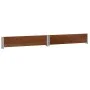Jardinera de madera maciza de pino marrón 100x100 cm de , Maceteros y jardineras - Ref: Foro24-3295398, Precio: 45,82 €, Desc...