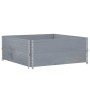 Jardinera de madera maciza de pino gris 100x100 cm de , Maceteros y jardineras - Ref: Foro24-3295401, Precio: 80,88 €, Descue...