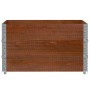 Jardinera de madera maciza de pino marrón 100x100 cm de , Maceteros y jardineras - Ref: Foro24-3295434, Precio: 123,78 €, Des...
