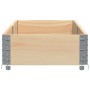 Jardinera de madera maciza de pino 150x50 cm de , Maceteros y jardineras - Ref: Foro24-3295403, Precio: 67,03 €, Descuento: %