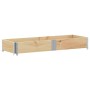 Jardinera de madera maciza de pino 150x50 cm de , Maceteros y jardineras - Ref: Foro24-3295403, Precio: 67,03 €, Descuento: %