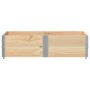Jardinera de madera maciza de pino 150x100 cm de , Maceteros y jardineras - Ref: Foro24-3295415, Precio: 121,93 €, Descuento: %