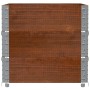 Jardinera de madera maciza de pino marrón 80x60 cm de , Maceteros y jardineras - Ref: Foro24-3295422, Precio: 83,15 €, Descue...