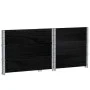 Jardinera de madera maciza de pino negro 80x60 cm de , Maceteros y jardineras - Ref: Foro24-3295420, Precio: 89,29 €, Descuen...