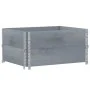 Jardinera de madera maciza de pino gris 80x60 cm de , Maceteros y jardineras - Ref: Foro24-3295841, Precio: 55,50 €, Descuent...