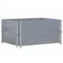 Jardinera de madera maciza de pino gris 80x60 cm de , Maceteros y jardineras - Ref: Foro24-3295841, Precio: 55,50 €, Descuent...