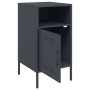 Mesitas de noche 2 unidades acero gris antracita 36x39x68 cm de , Mesitas de noche - Ref: Foro24-843070, Precio: 75,30 €, Des...
