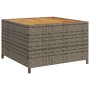 Sofá de jardín en forma de L con mesa y cojines ratán PE gris de , Conjuntos de jardín - Ref: Foro24-369037, Precio: 287,62 €...