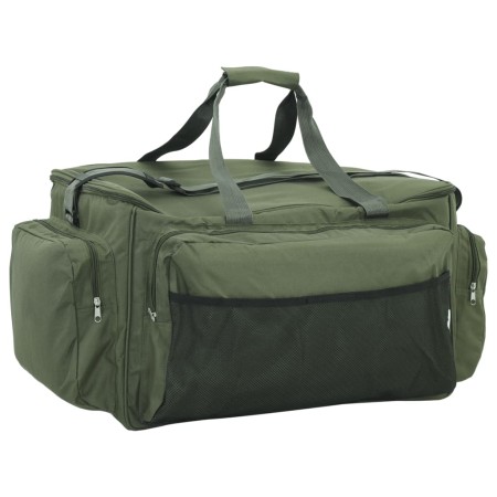 Bolso de pesca impermeable tela Oxford verde oscuro de , Cajas y bolsas de avíos - Ref: Foro24-4009952, Precio: 33,28 €, Desc...
