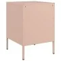 Mesitas de noche 2 unidades acero rosa 36x39x50,5 cm de , Mesitas de noche - Ref: Foro24-842925, Precio: 126,35 €, Descuento: %