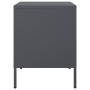 Mesitas de noche 2 unidades acero gris antracita 36x39x50,5 cm de , Mesitas de noche - Ref: Foro24-842927, Precio: 127,79 €, ...