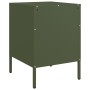 Mesitas de noche 2 unidades acero verde oliva 36x39x50,5 cm de , Mesitas de noche - Ref: Foro24-842931, Precio: 127,79 €, Des...