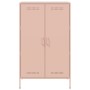 Aparador de acero rosa 68x39x113 cm de , Aparadores - Ref: Foro24-842965, Precio: 147,32 €, Descuento: %