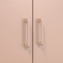 Aparador de acero rosa 68x39x113 cm de , Aparadores - Ref: Foro24-842965, Precio: 147,32 €, Descuento: %