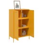 Aparador de acero amarillo mostaza 68x39x113 cm de , Aparadores - Ref: Foro24-842967, Precio: 149,16 €, Descuento: %