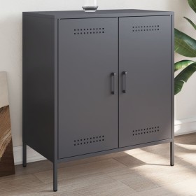 Aparador de acero gris antracita 68x39x79 cm de , Aparadores - Ref: Foro24-842978, Precio: 108,50 €, Descuento: %