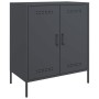 Aparador de acero gris antracita 68x39x79 cm de , Aparadores - Ref: Foro24-842978, Precio: 108,50 €, Descuento: %