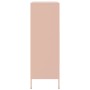 Aparador de acero rosa 68x39x113 cm de , Aparadores - Ref: Foro24-842971, Precio: 128,39 €, Descuento: %