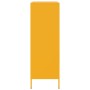 Aparador de acero amarillo mostaza 68x39x113 cm de , Aparadores - Ref: Foro24-842973, Precio: 128,54 €, Descuento: %