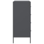 Aparador de acero gris antracita 68x39x89 cm de , Aparadores - Ref: Foro24-842984, Precio: 156,99 €, Descuento: %