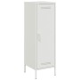 Aparador de acero blanco 36x39x113 cm de , Aparadores - Ref: Foro24-843011, Precio: 100,97 €, Descuento: %